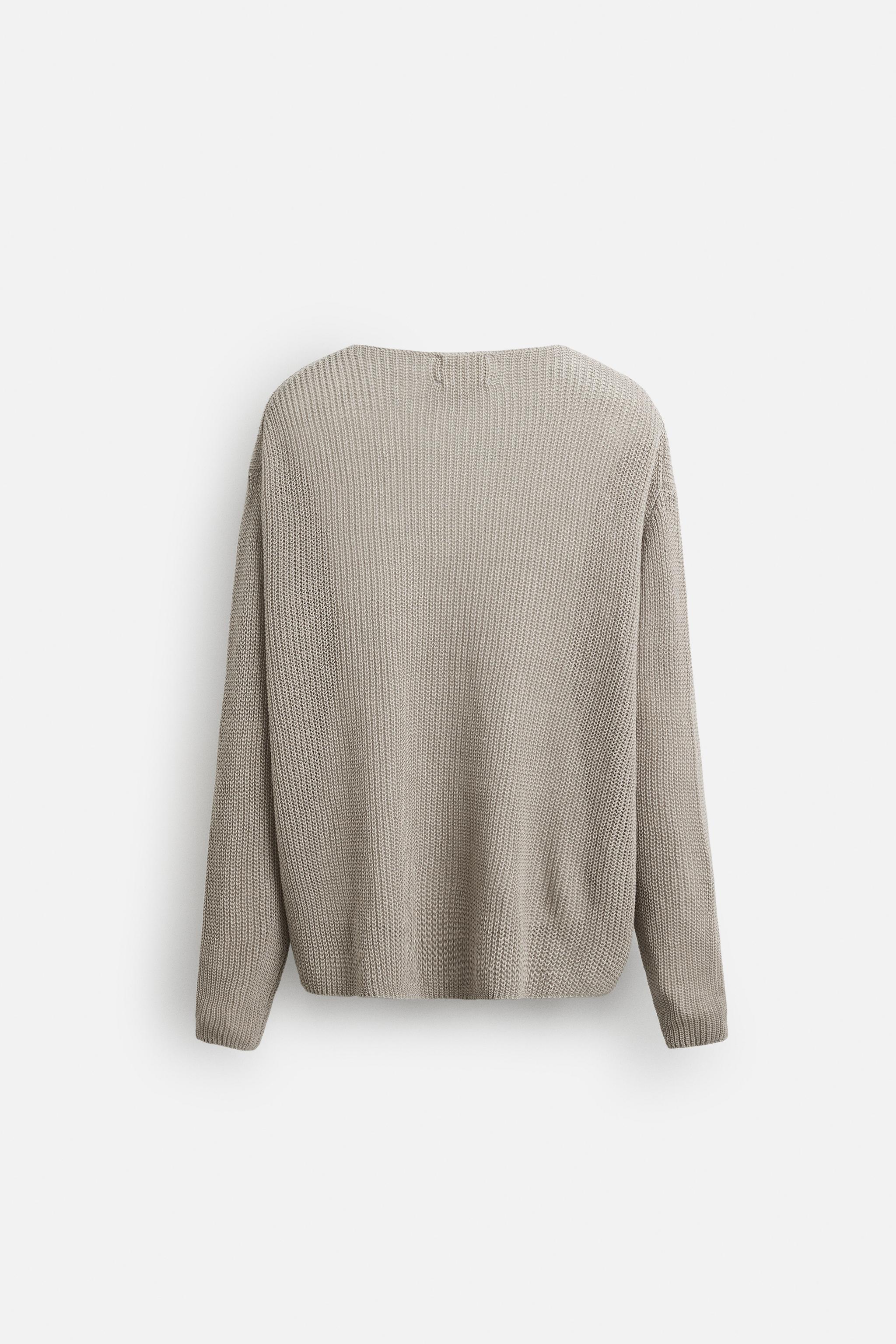 PULL AJOURÉ EN CHANVRE