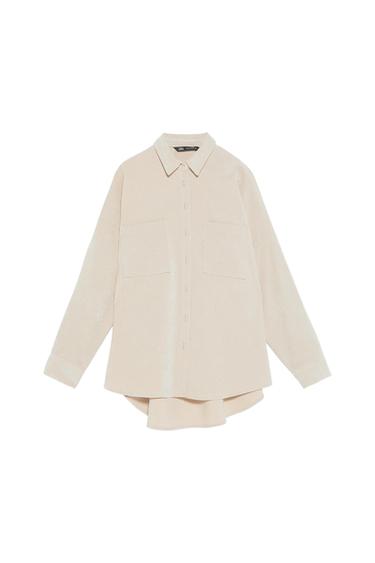 CORDUROY SHIRT WITH POCKETS