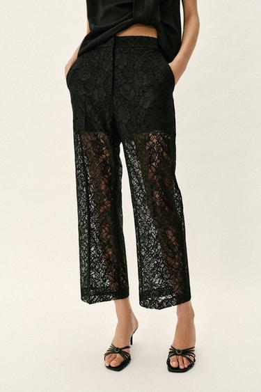 TAISNA PIEGRIEZUMA MEŽĢĪŅU BIKSES - Melns no Zara