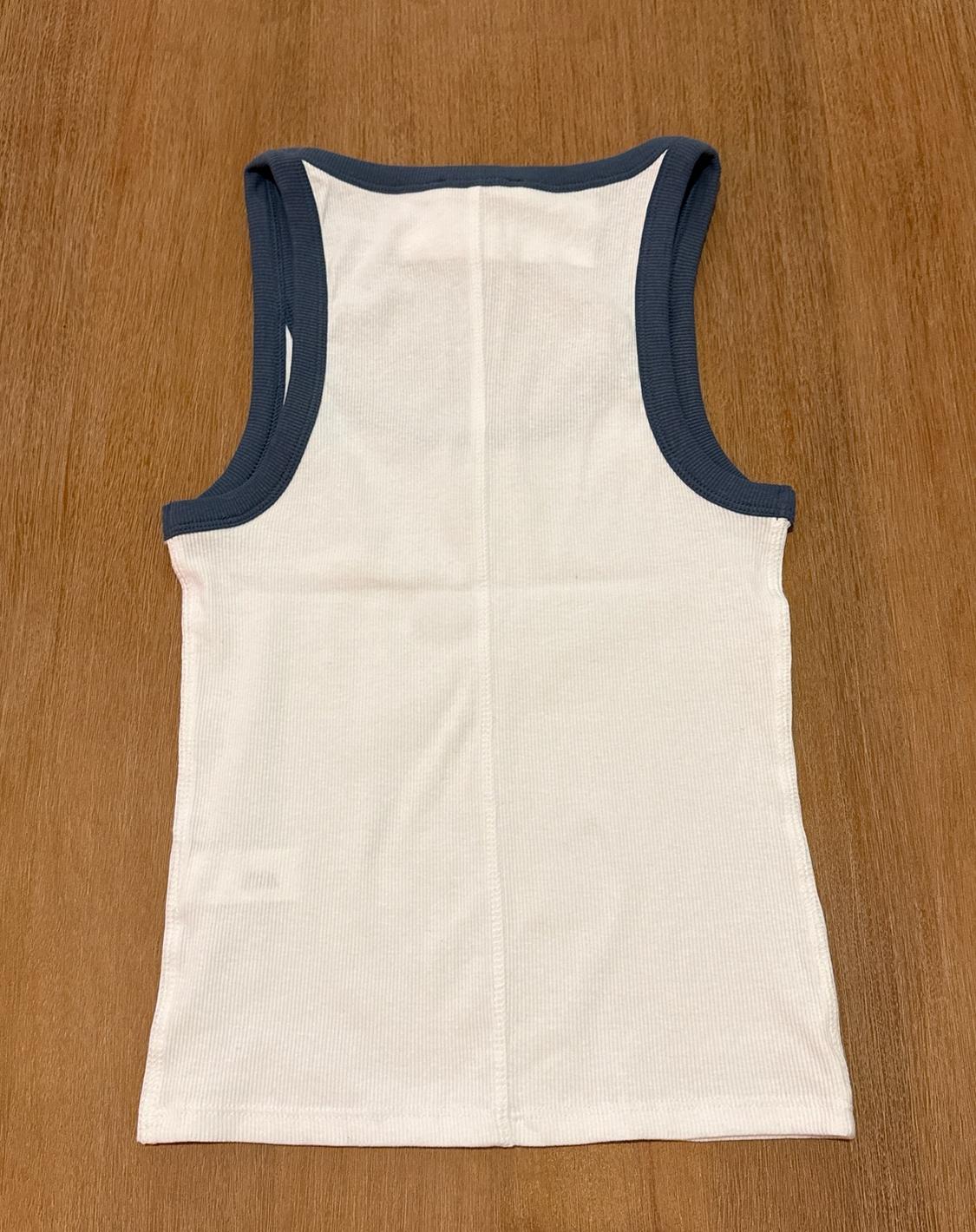 RIB SLEEVELESS TOP - Image 2