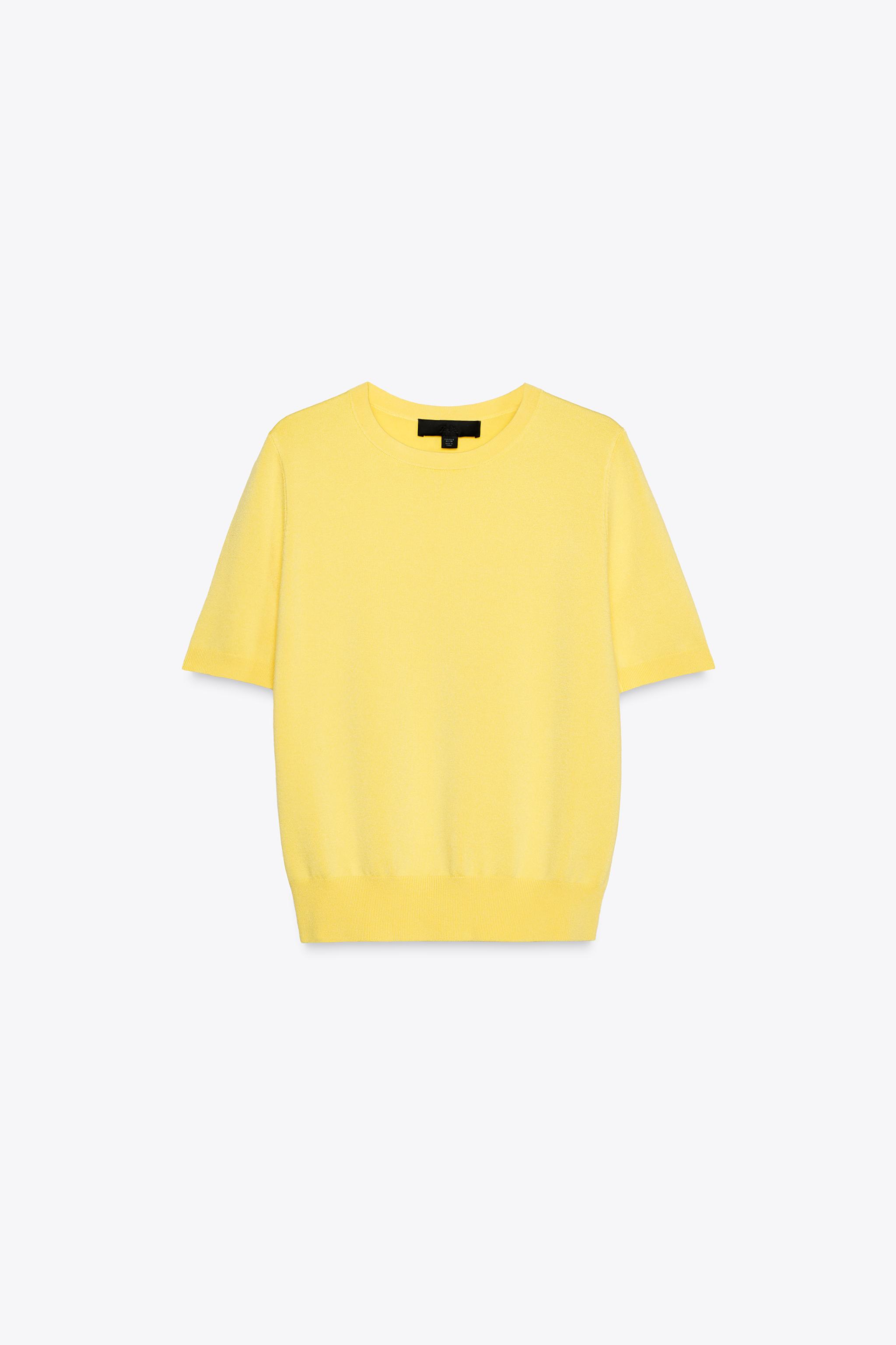 ZARA】ベーシック無地ニットセーター プレーンセーター トップス