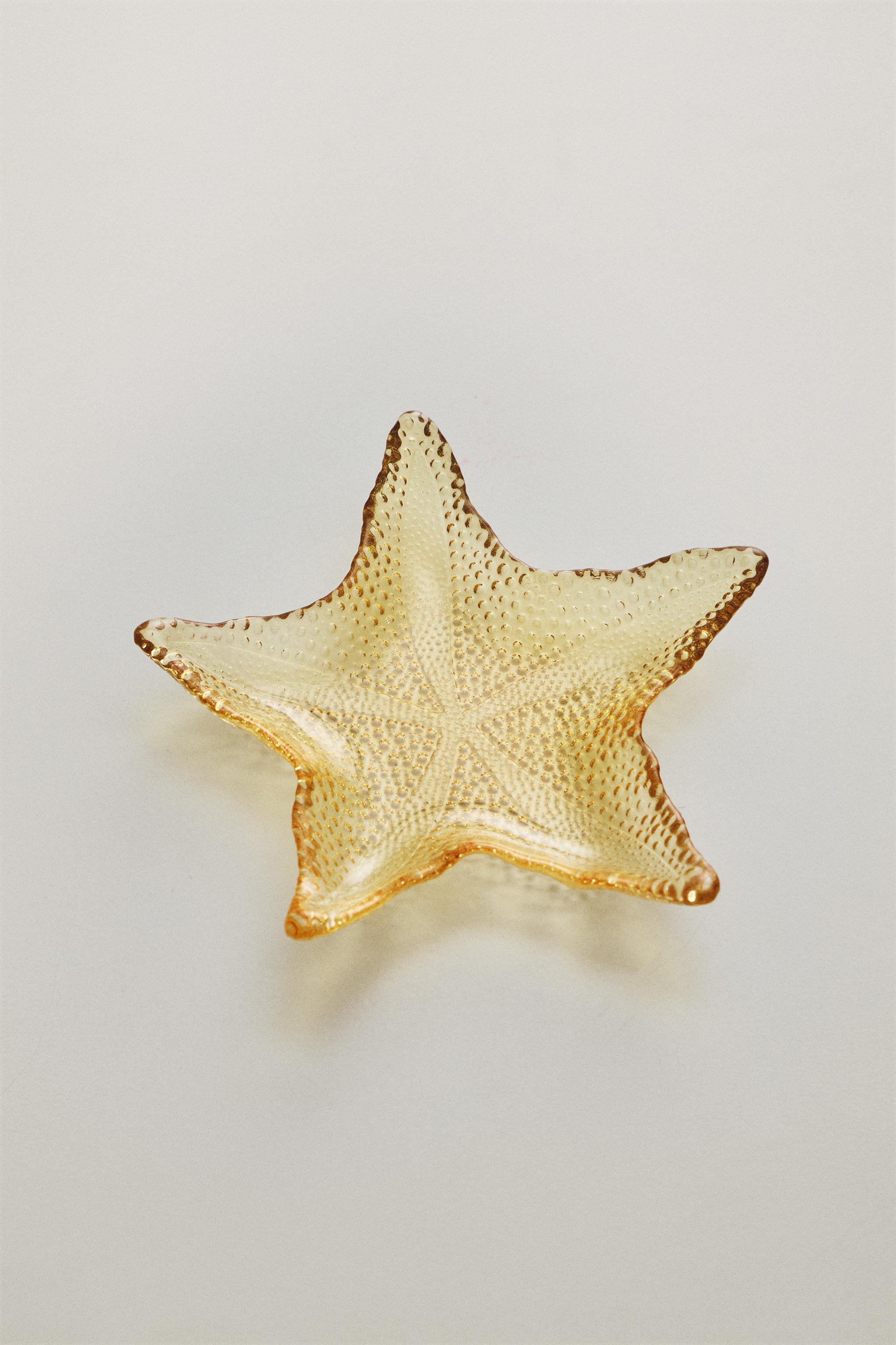 BOL ÉTOILE DE MER EN VERRE