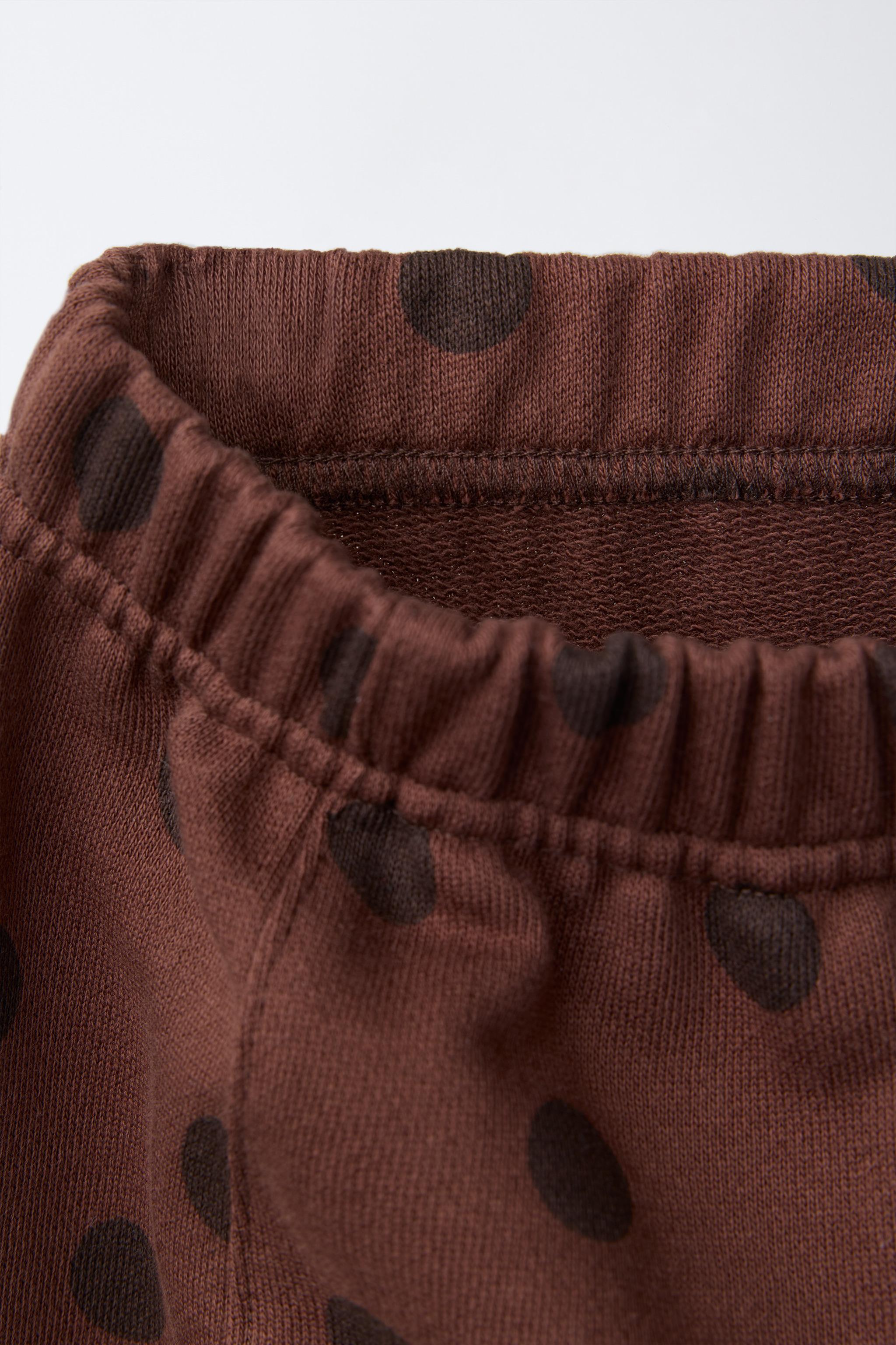 POLKA DOT BLOOMER PLUSH PANTS