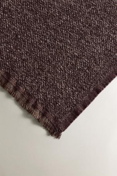 CHENILLE THROW - Brown by Zara - Image 1