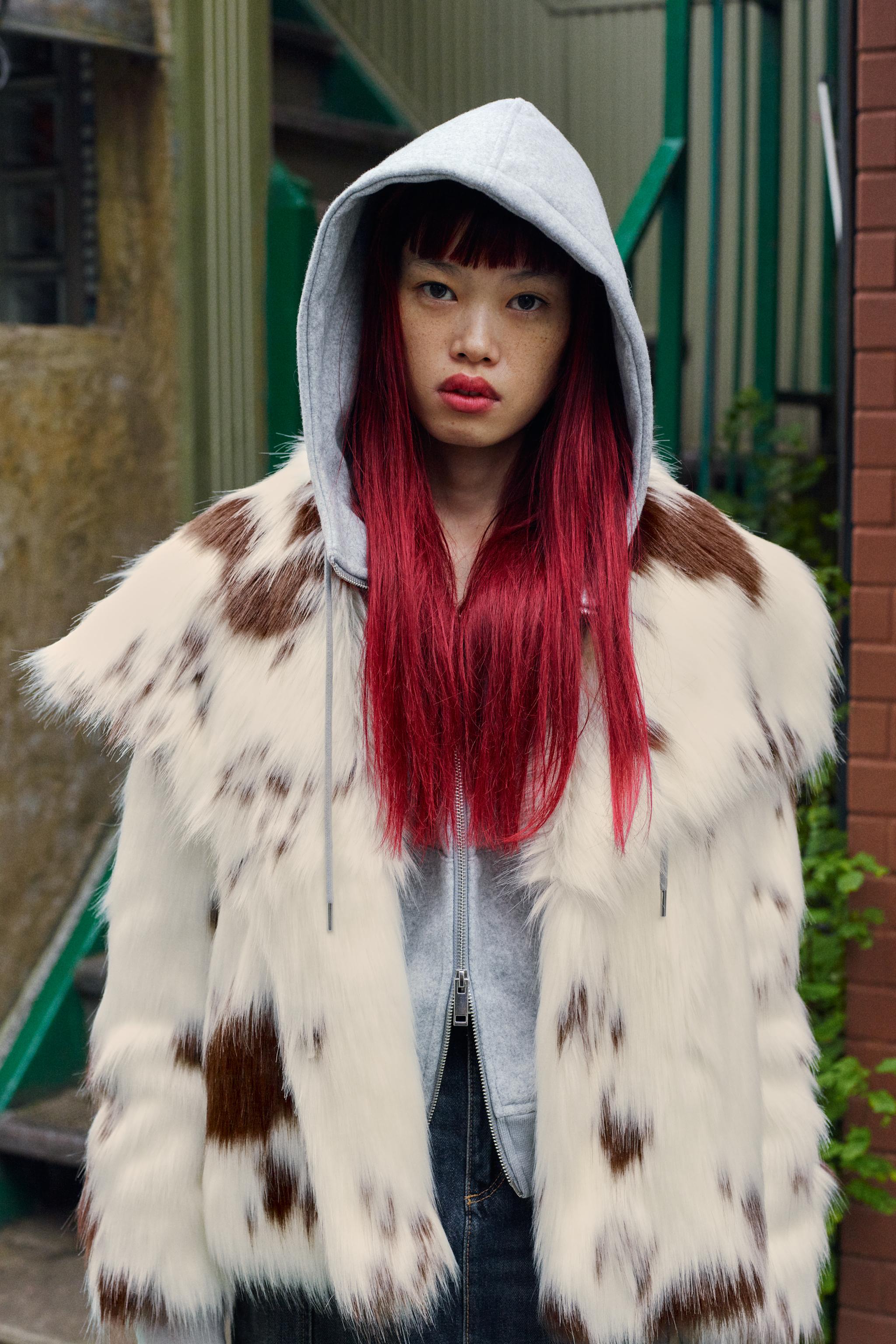 フェイクファーコート – レディース | ZARA 日本