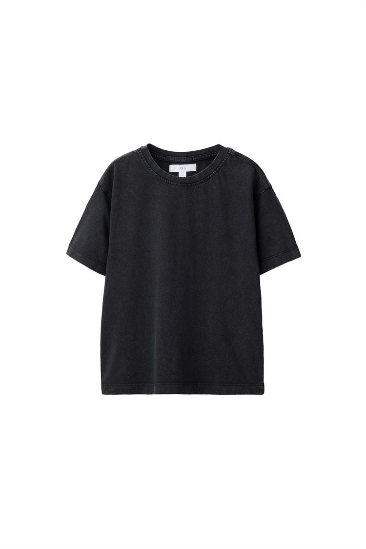 CAMISETA BÁSICA EFECTO LAVADO