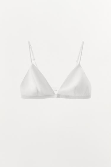 BRALETTE TRIANGLE MODAL - Blanc de Zara - Image 3
