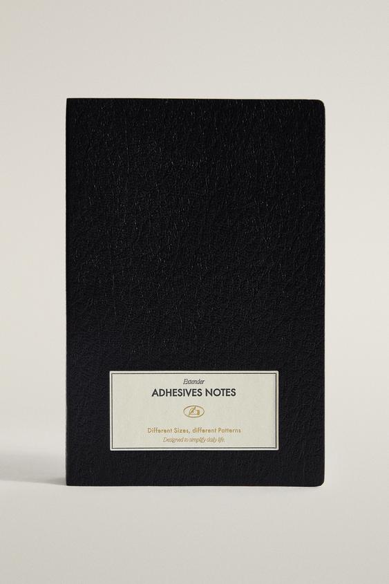 Zara FOLD-OUT STICKY NOTE PAD - Multicolored - Image 0