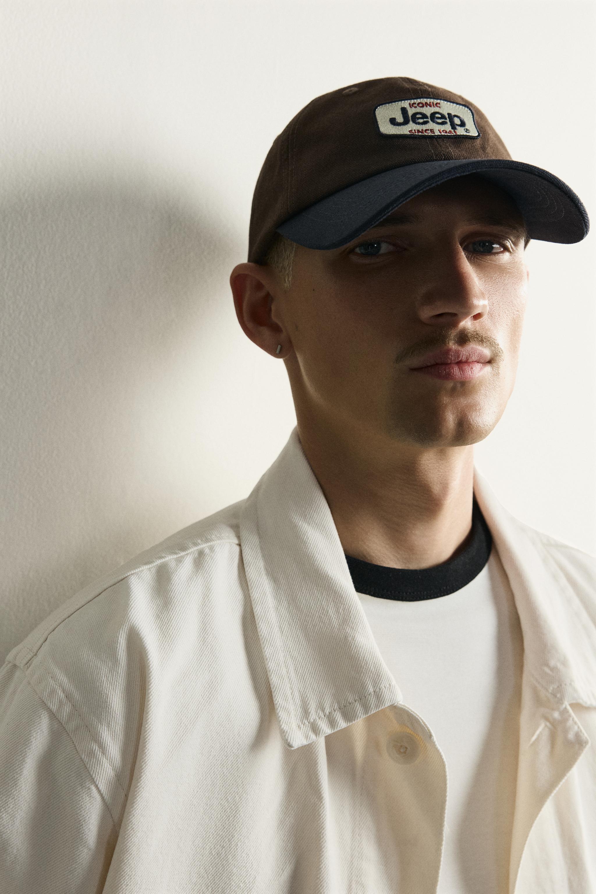 JEEP® CONTRAST PATCH CAP - Brown | ZARA United States