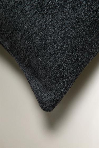 TERRY CUSHION COVER - Blue / Grey by Zara - Image 1