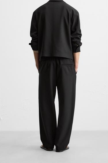 REGULAR FIT TROUSERS - Black by Zara - Image 2