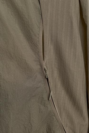 RUNNING WINDBREAKER WITH VENTS - Mid-green by Zara - Image 12