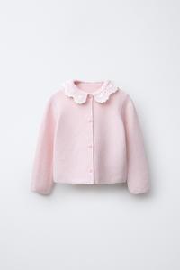 CROCHET COLLAR CARDIGAN