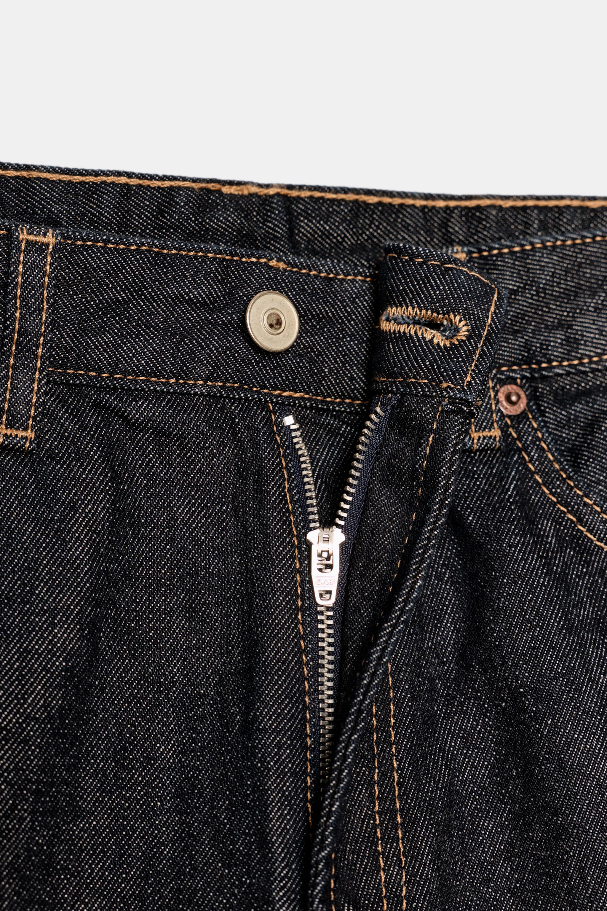 JEAN TRF BAGGY FOLDED TAILLE MI-HAUTE