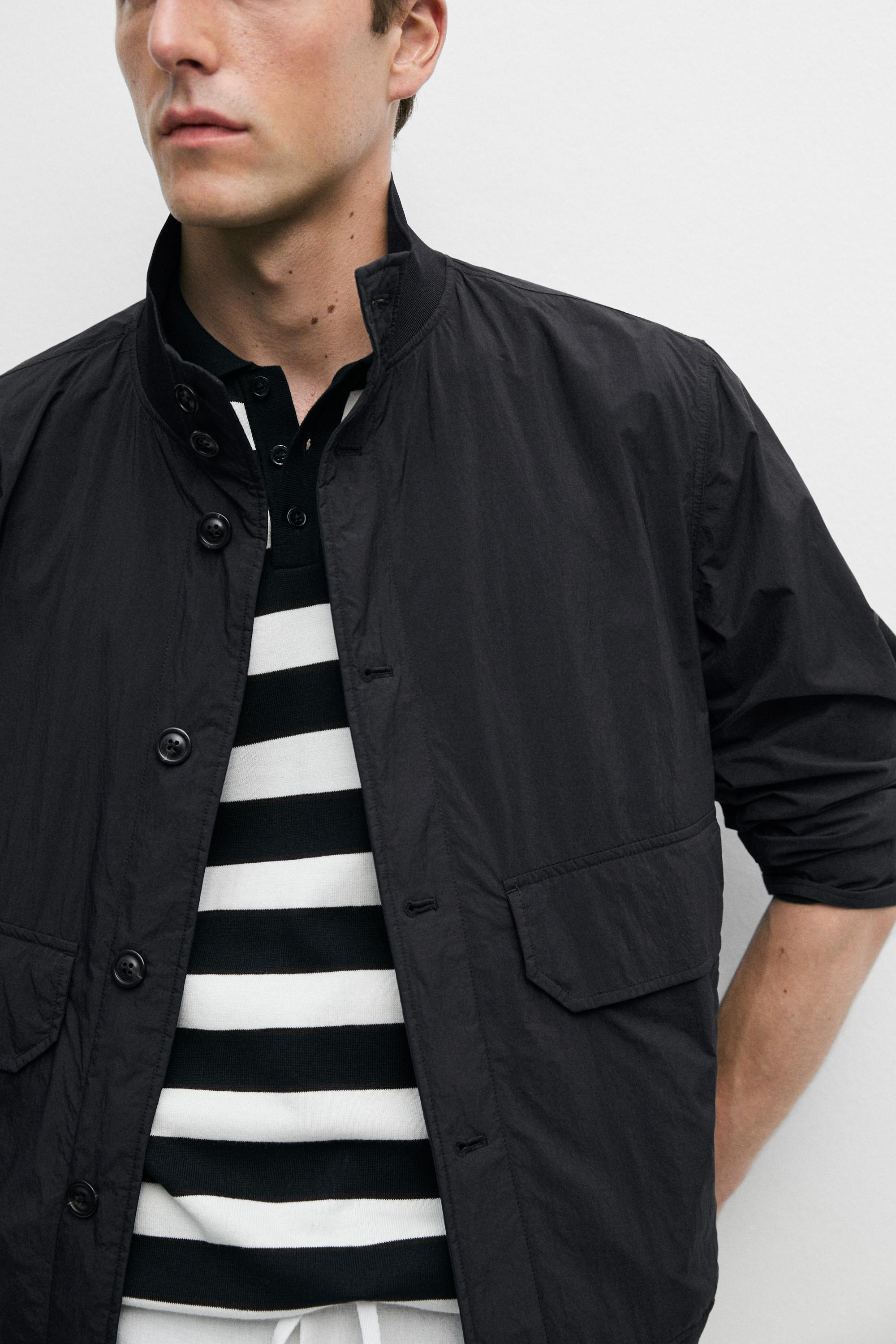 Bomber jacket with pocket details