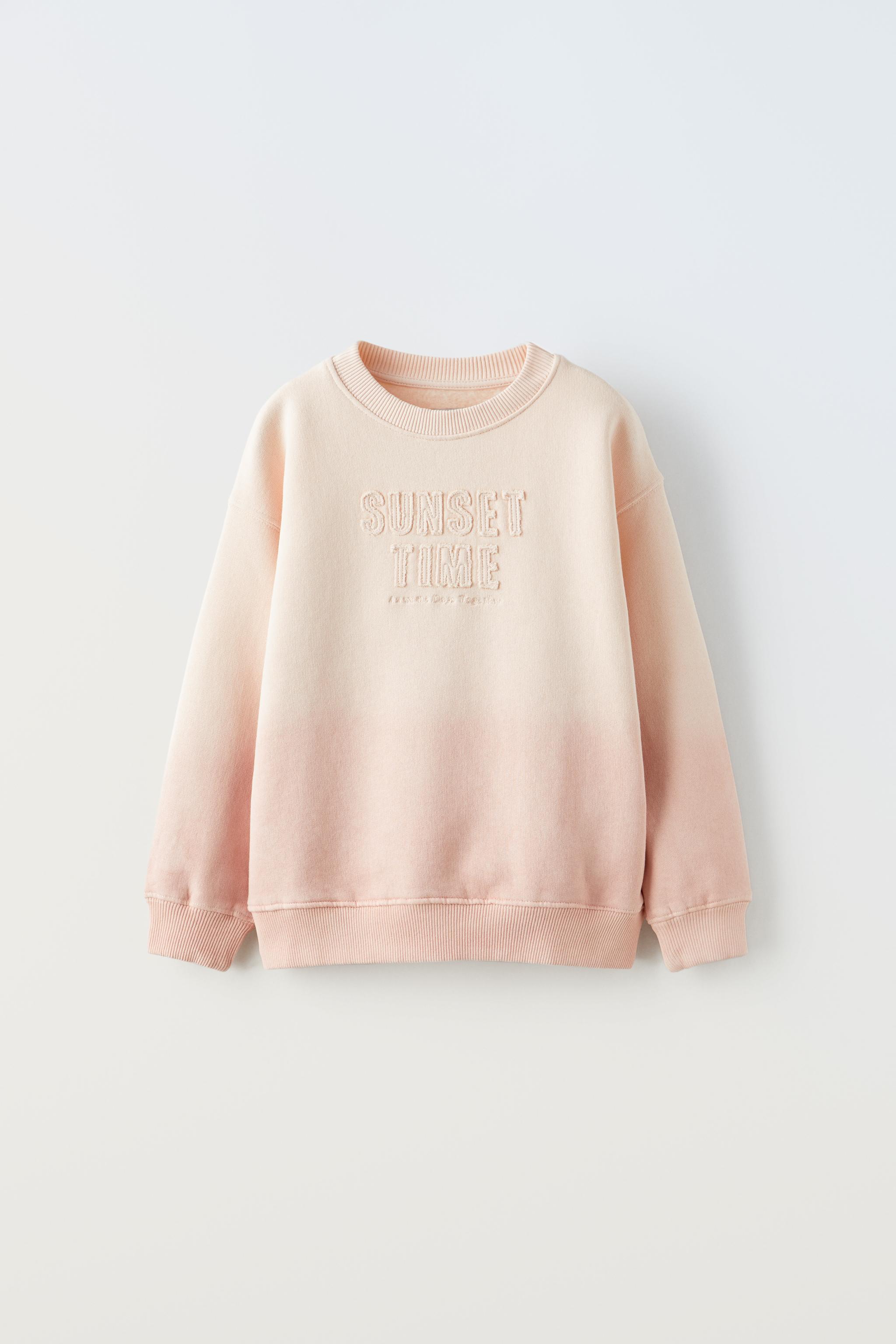 Zara shop pink hoodie