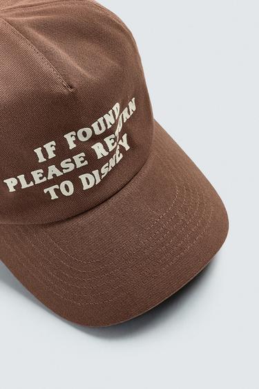 CASQUETTE INSCRIPTION HARRY LAMBERT FOR ZARA X DISNEY - Marron de Zara - Image 2