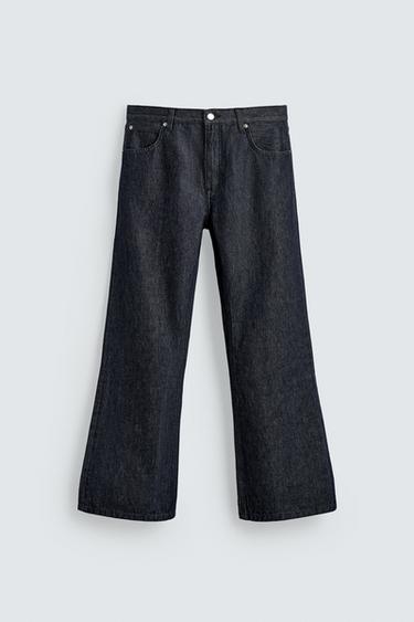 JEANS ỐNG LOE  MIẾNG VÁ HARRY LAMBERT FOR ZARA X DISNEY - Xanh dương từ Zara