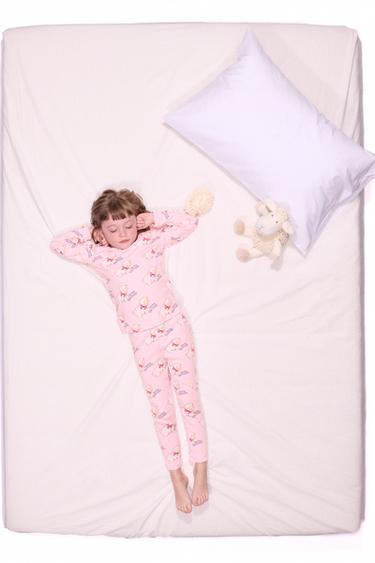 2-6 YEARS/ LAMB PRINT PYJAMAS - Pink by Zara