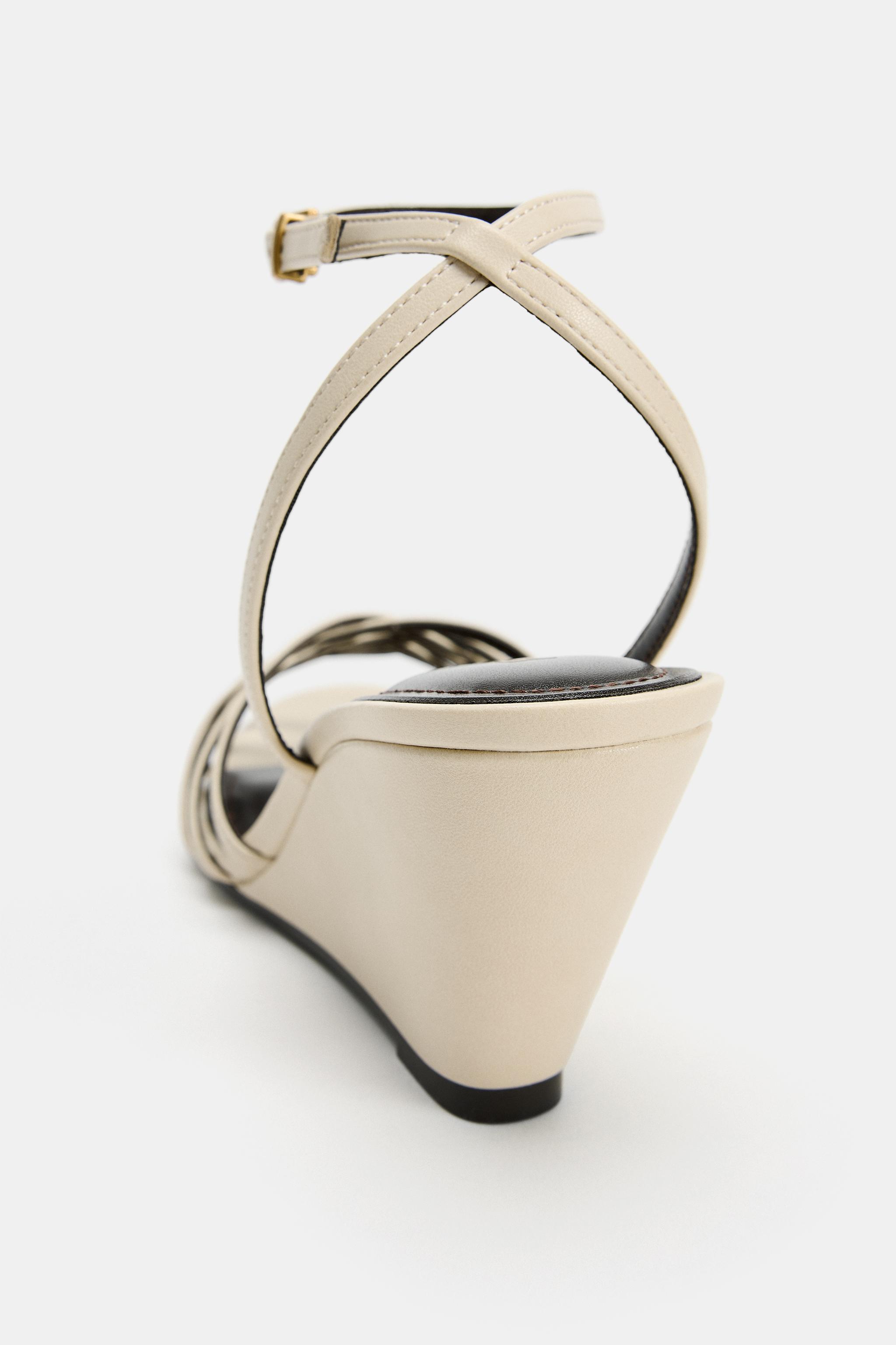 WEDGE STRAP SANDALS