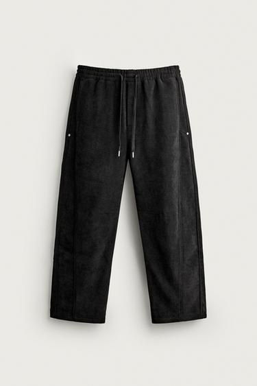 PANTALÓN JOGGER RELAXED FIT - Negro de Zara - Imagen 0