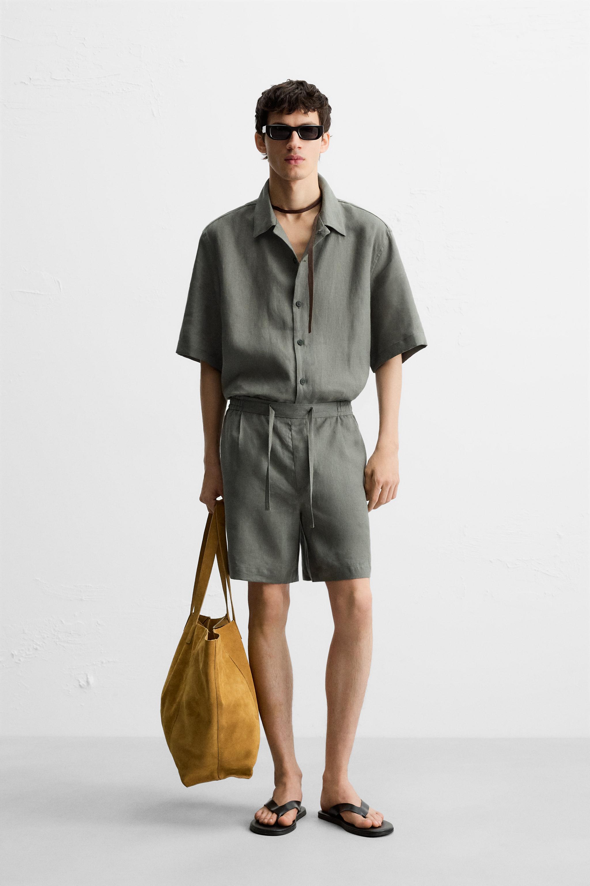 グリーンショートパンツ – メンズ | 最新コレクション | ZARA 日本