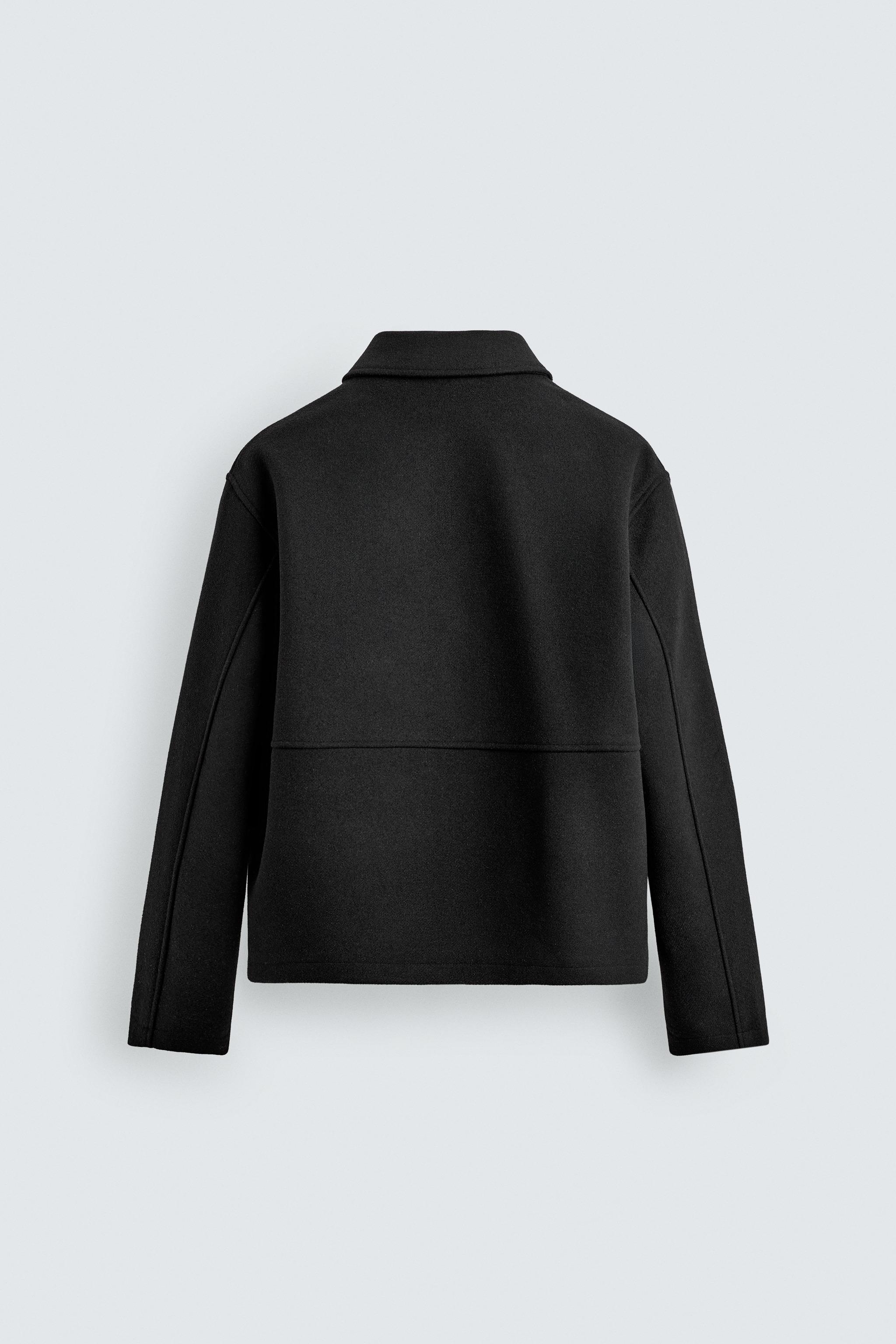 BLOUSON STRUCTURÉ À CHEVRON ET ZIP