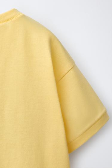 T-SHIRT GRAPHIQUE CASA LAWA X ZARA KIDS - Jaune de Zara - Image 3