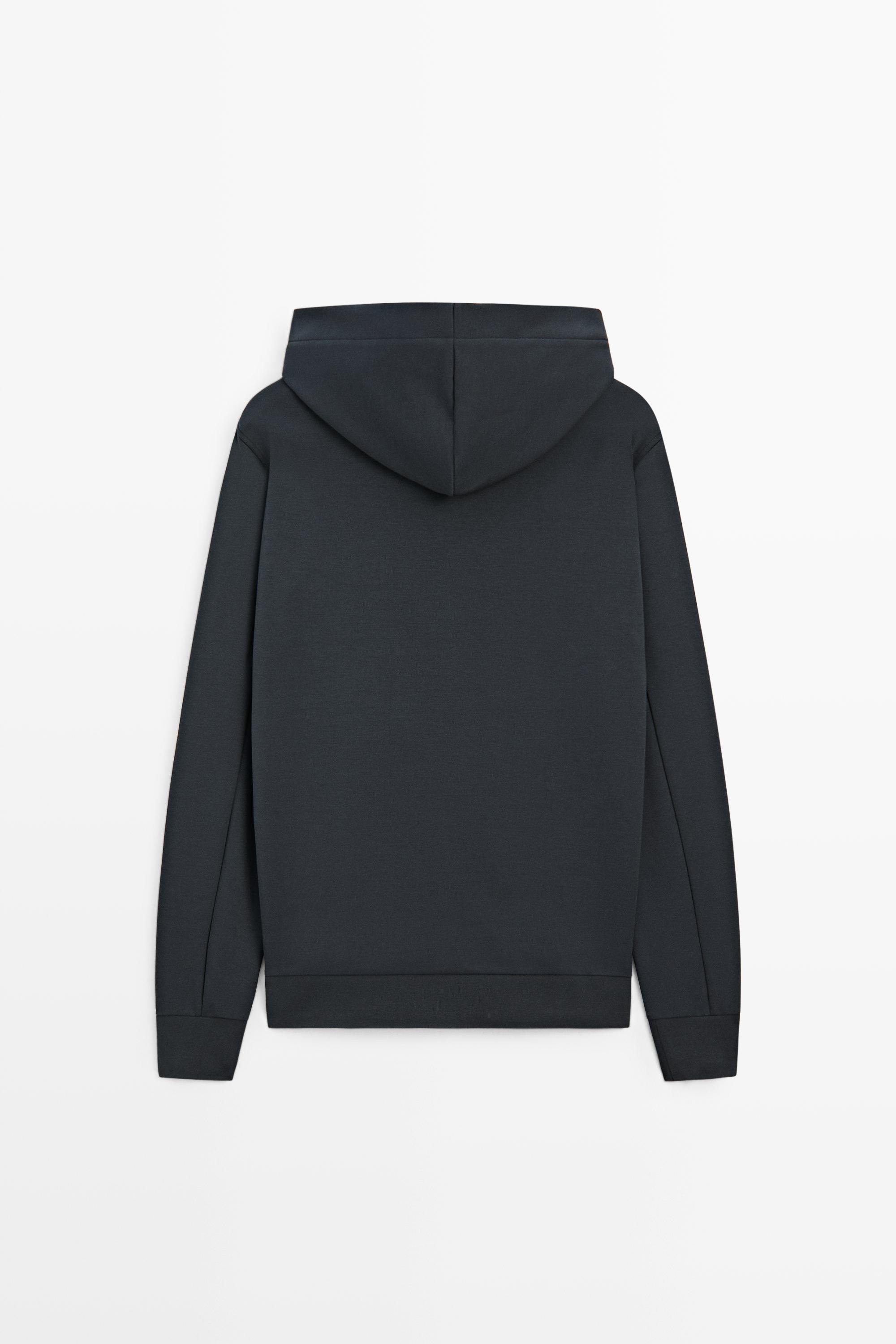 Total look hooded sweatshirt
