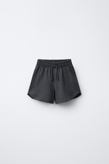 BERMUDA FELPA BÁSICA - Antracita oscuro de Zara