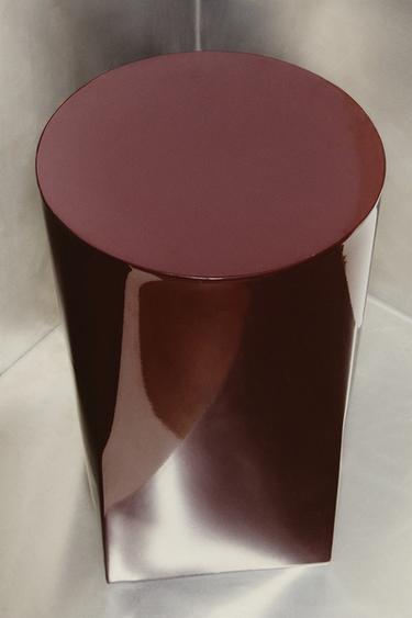STAINLESS STEEL SIDE TABLE - Wine by Zara