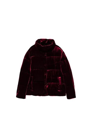 QUILTED VELVET JACKET