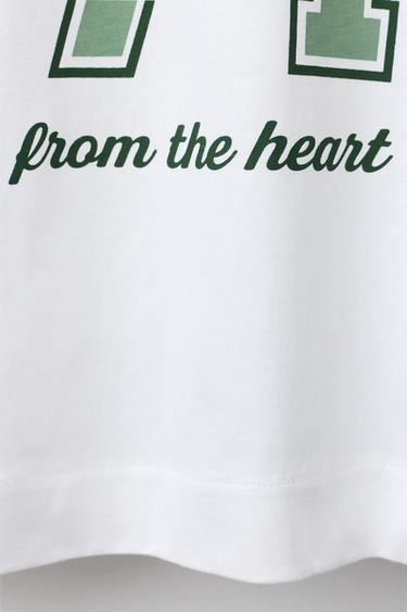 VARSITY PRINT T-SHIRT - White by Zara - Image 3