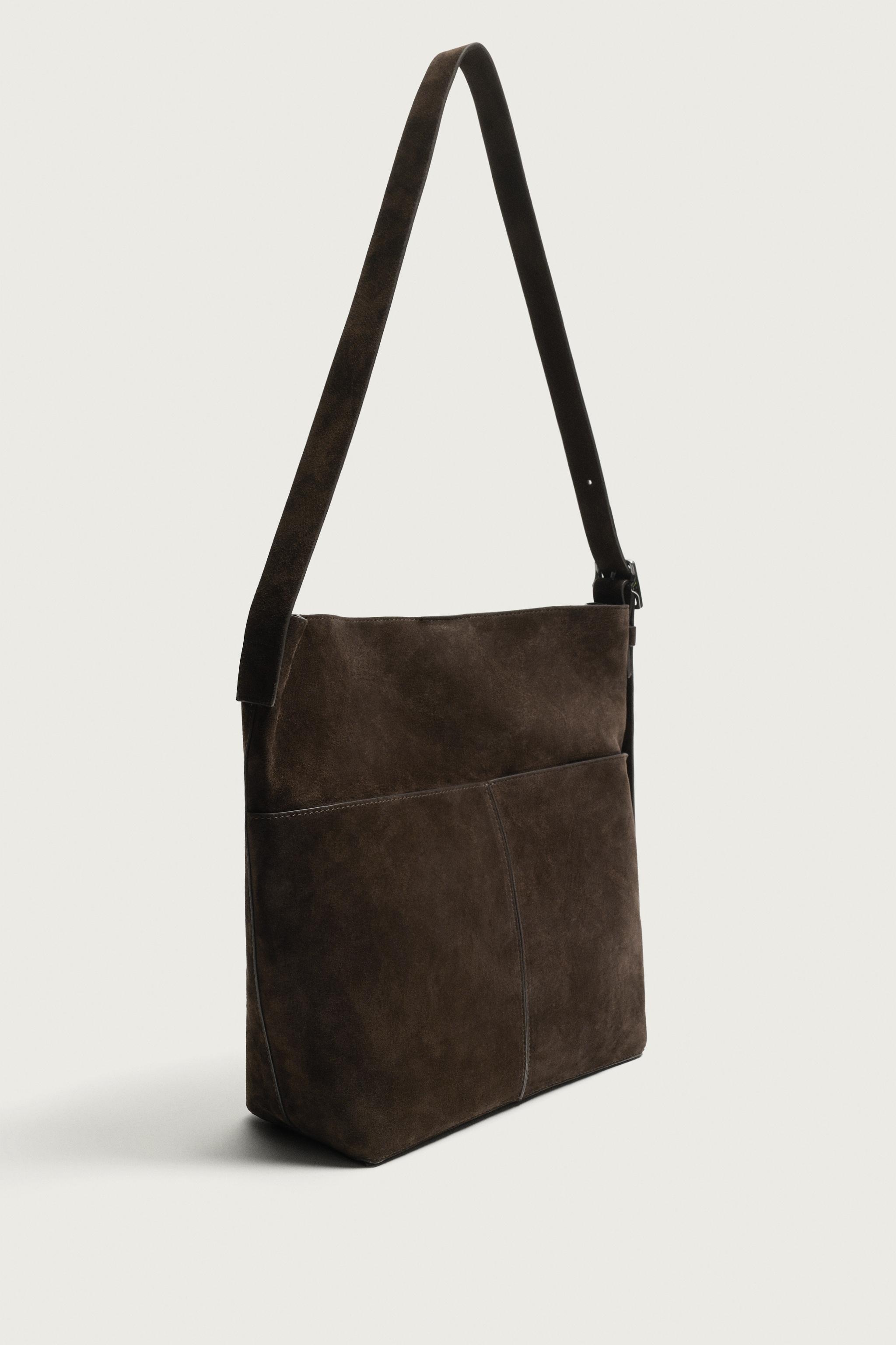 LEATHER SHOPPER BAG
