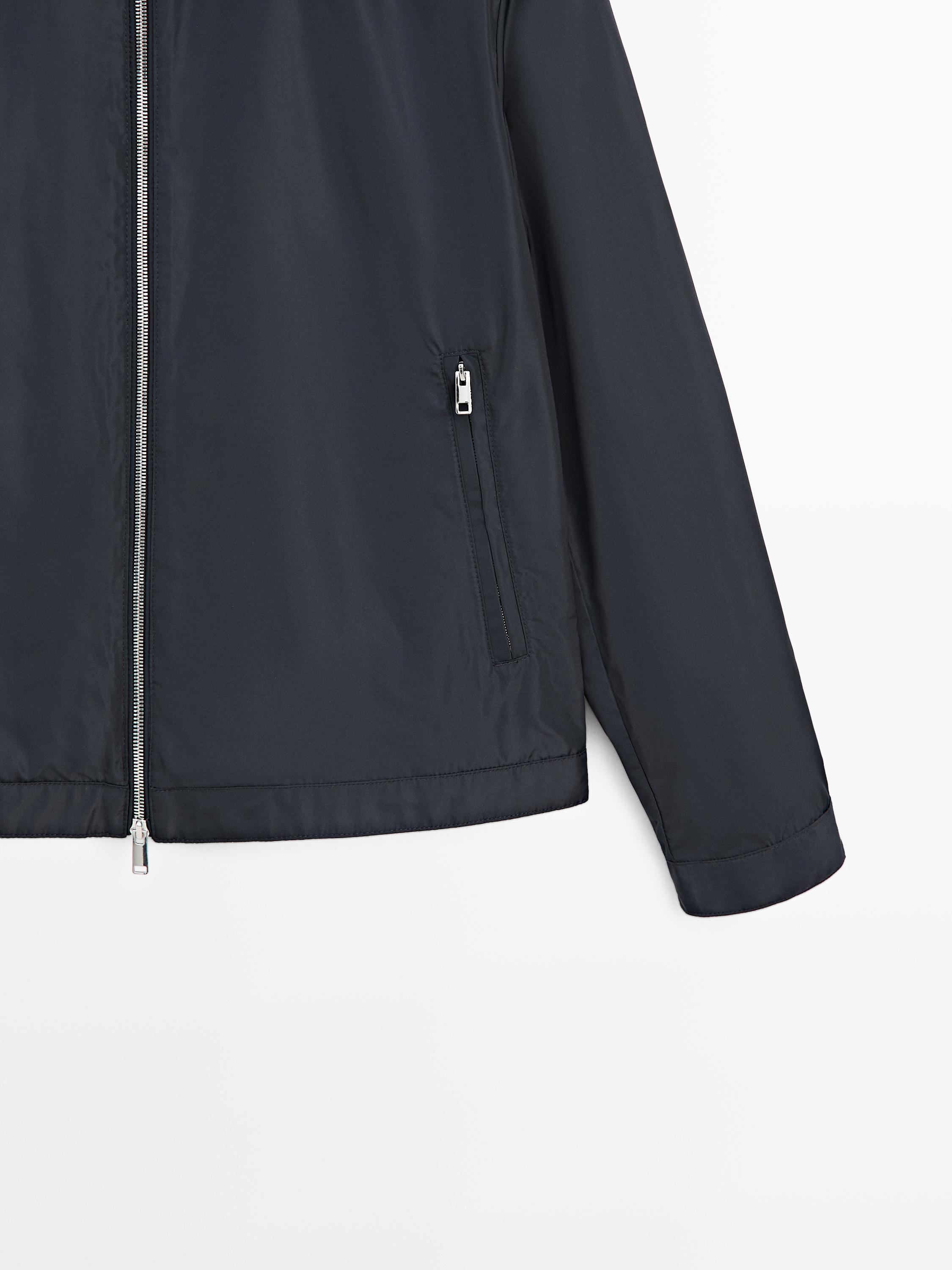 Veste courte en tissu technique