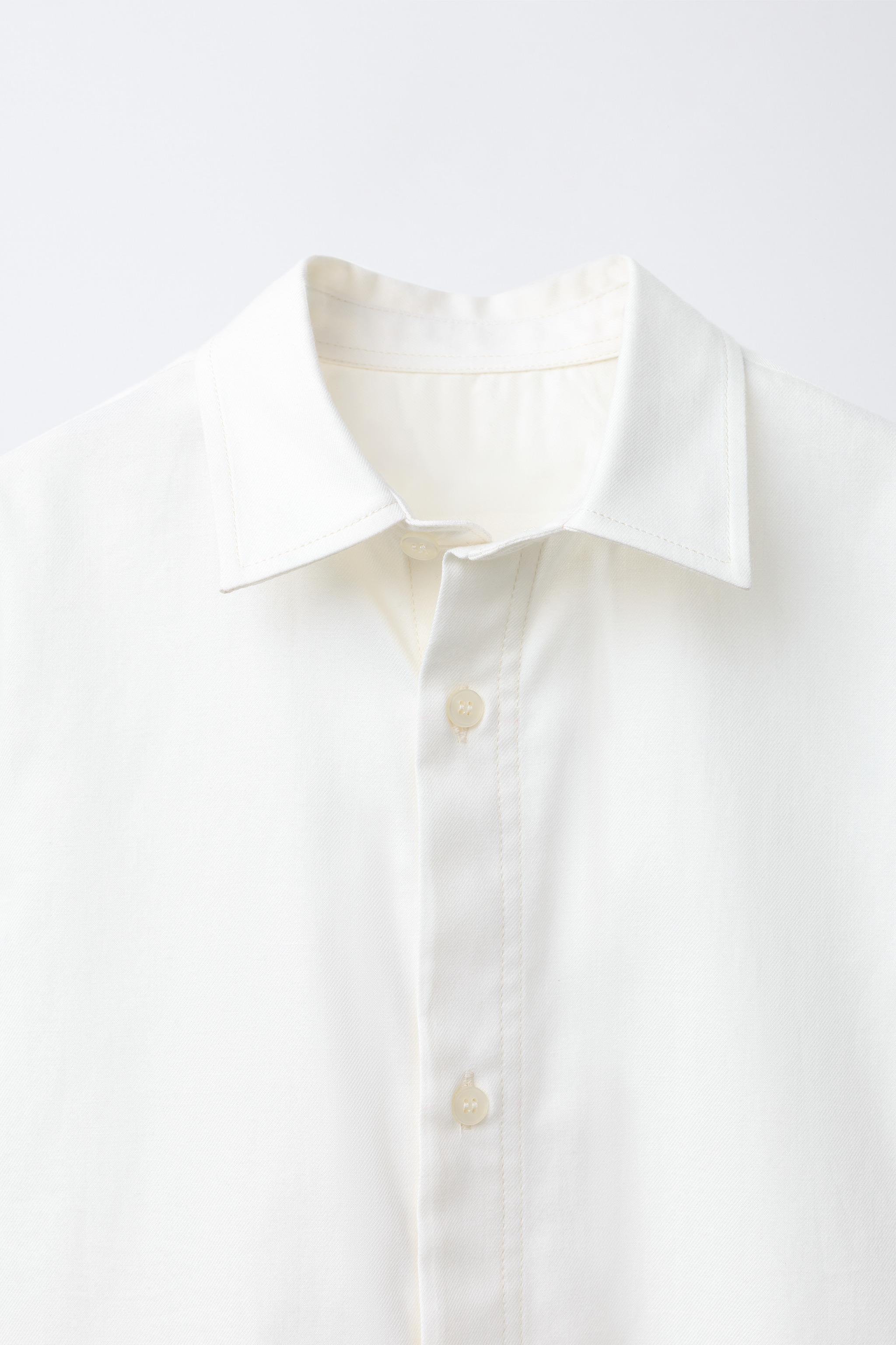 PLAIN COTTON SHIRT