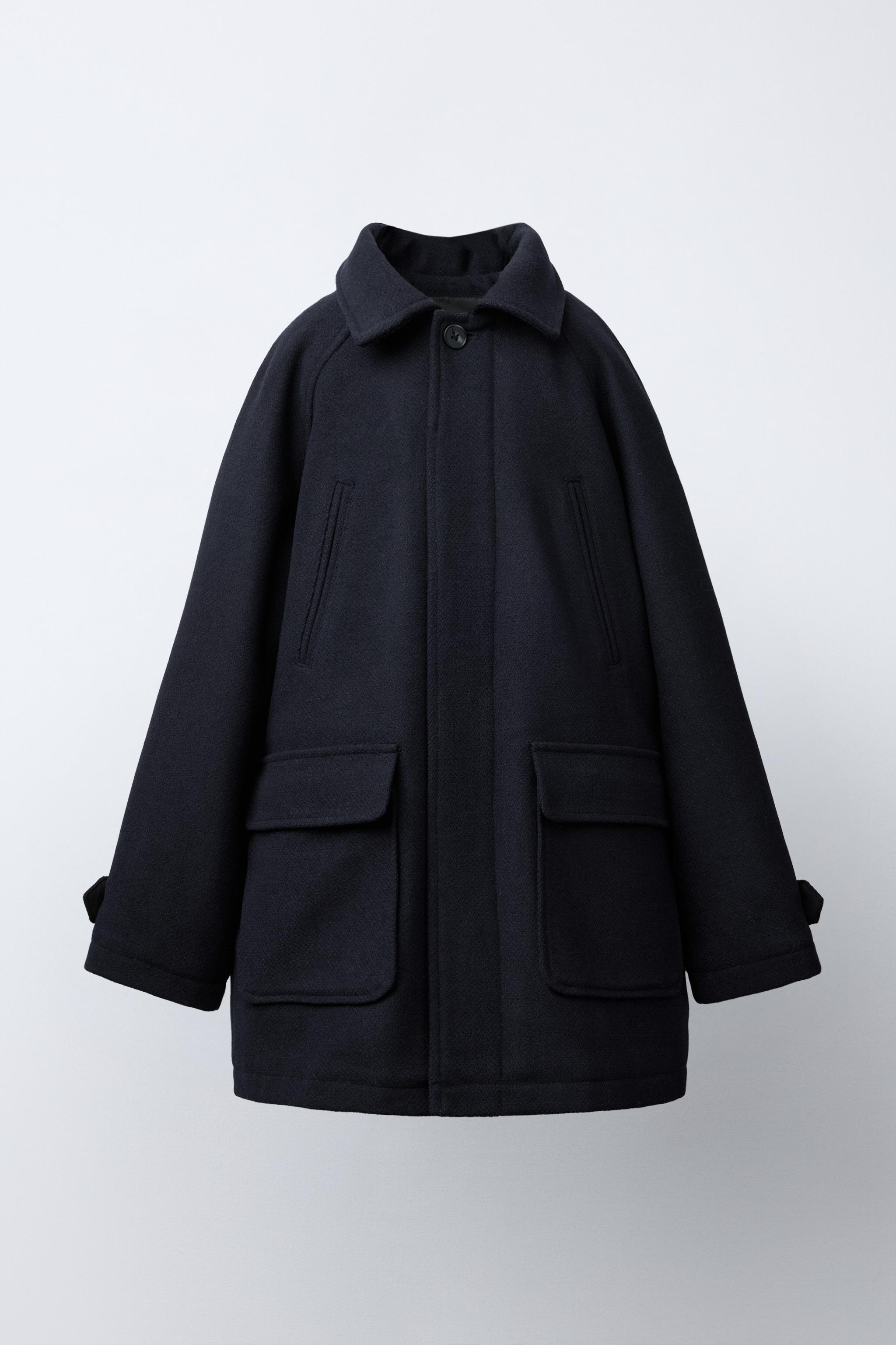 MANTEAU EN DRAP À CAPUCHE