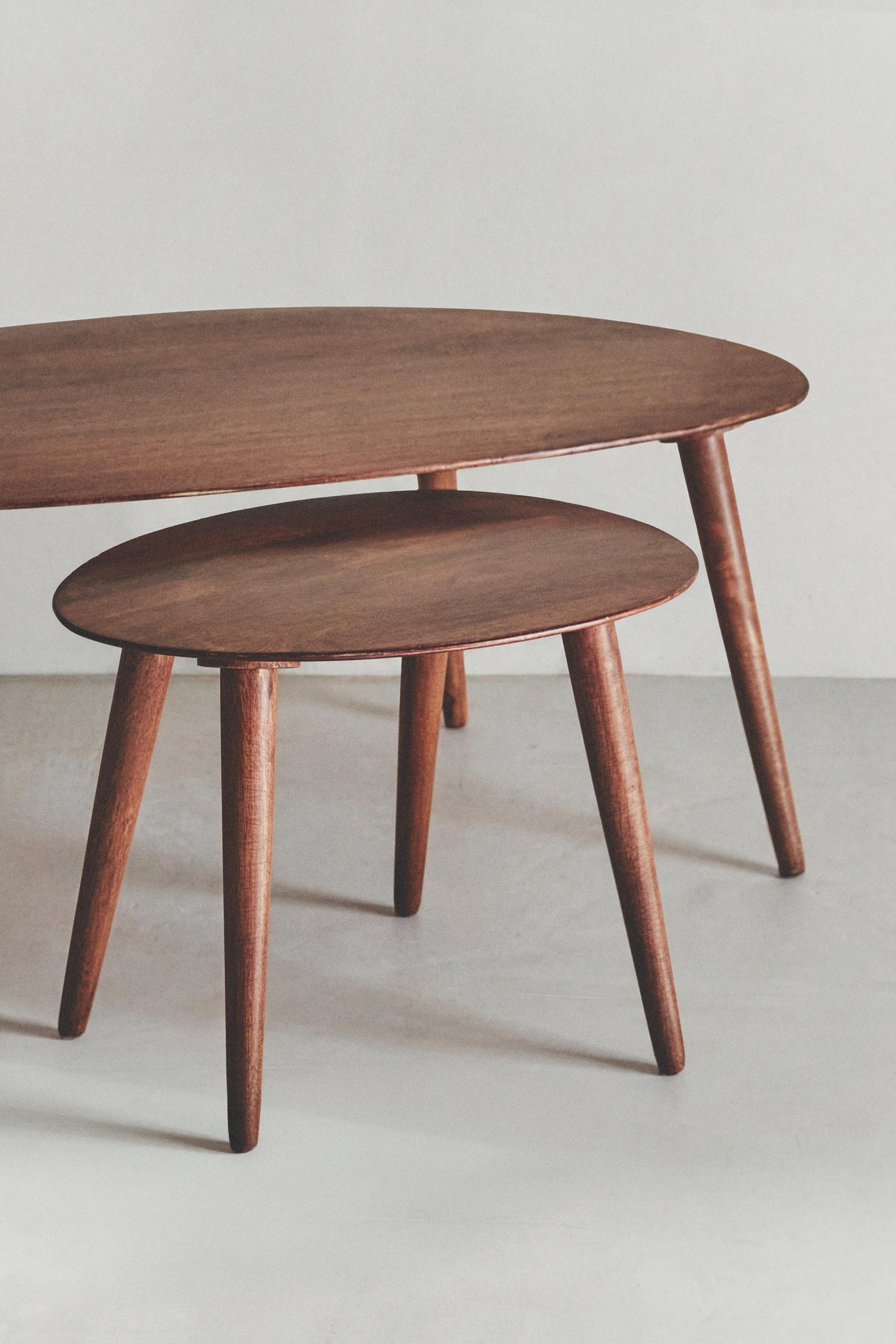 ZARA  テーブル BEVELED WOOD COFFEE TABLE - Brown | ZARA United States