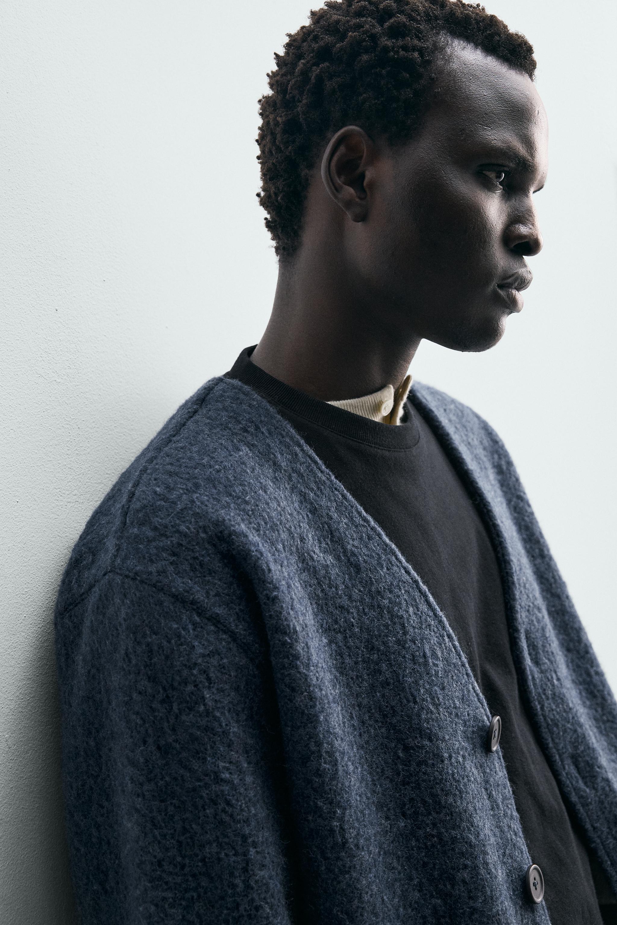CARDIGAN AVEC TEXTURE DE LAINE