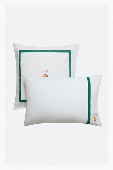 Zara KIDS' LIMONCELLA X THE ANIMALS OBSERVATORY PILLOWCASE - Multicolored