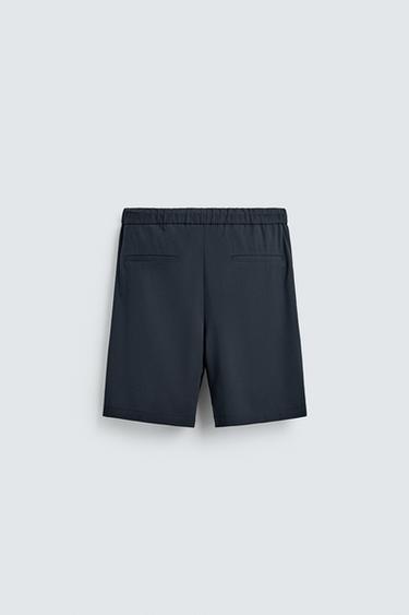 SHORT TECHNIQUE RELAXED FIT - Bleu de Zara - Image 7