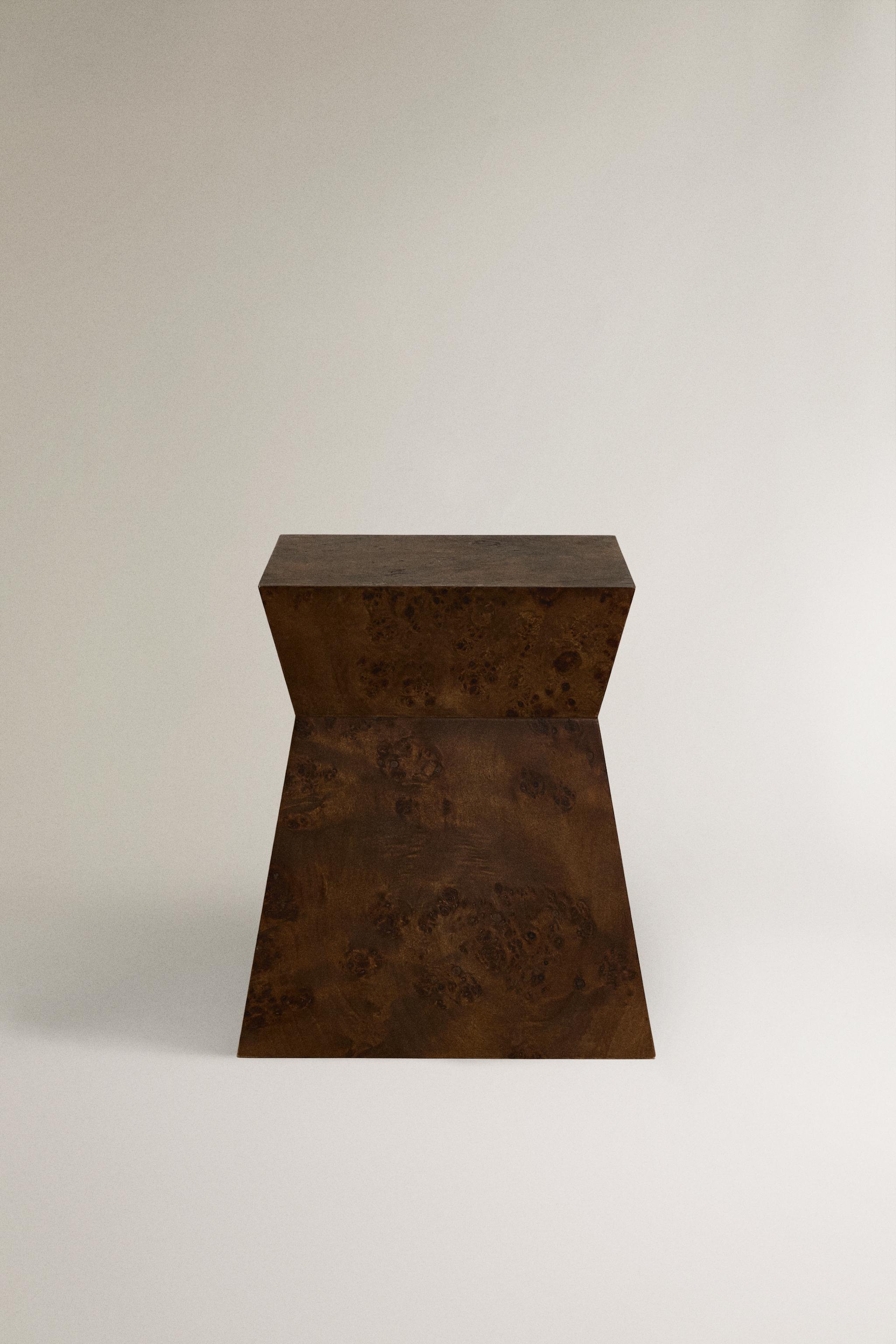 GEOMETRIC ROOT TABLE - Brown | ZARA United States