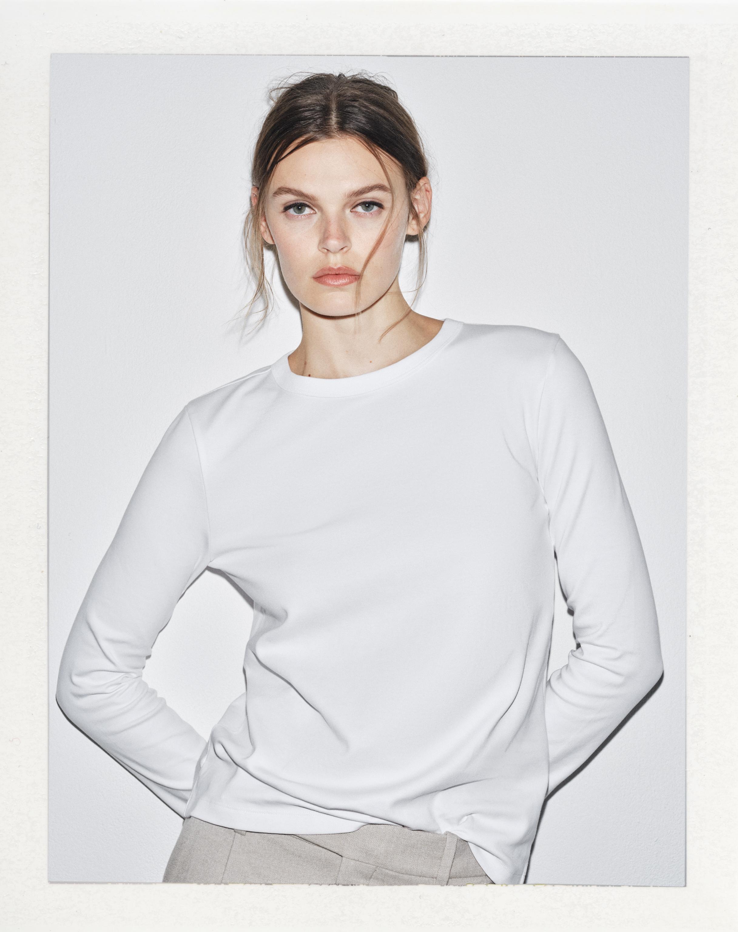 《木漏れ日です》❤️優しい色合い❤️【ザラ】カットソー Tシャツ - レディース | ZARA 日本