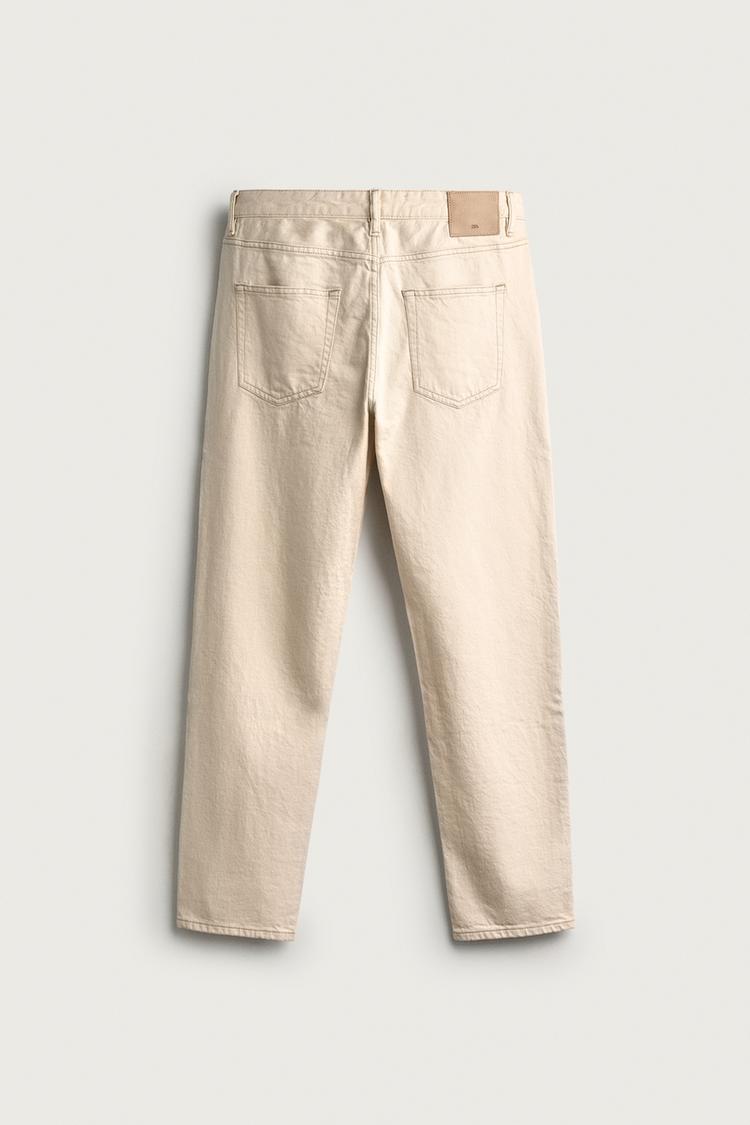 Jeans de corte entallado y cónico 8