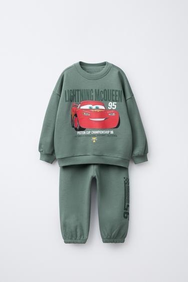 CONJUNTO JOGGING CARS RAYO MCQUEEN © DISNEY - Verde / Azul de Zara - Imagen 0