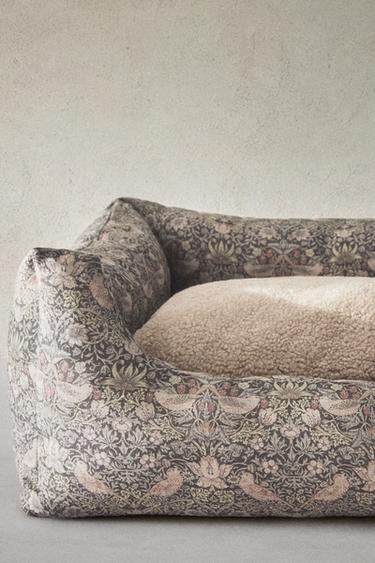 LINEN MORRIS & CO. PET BED - Green by Zara