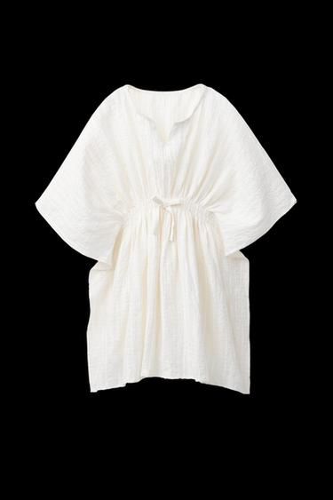 SHIMMER KAFTAN - Ecru by Zara - Image 0