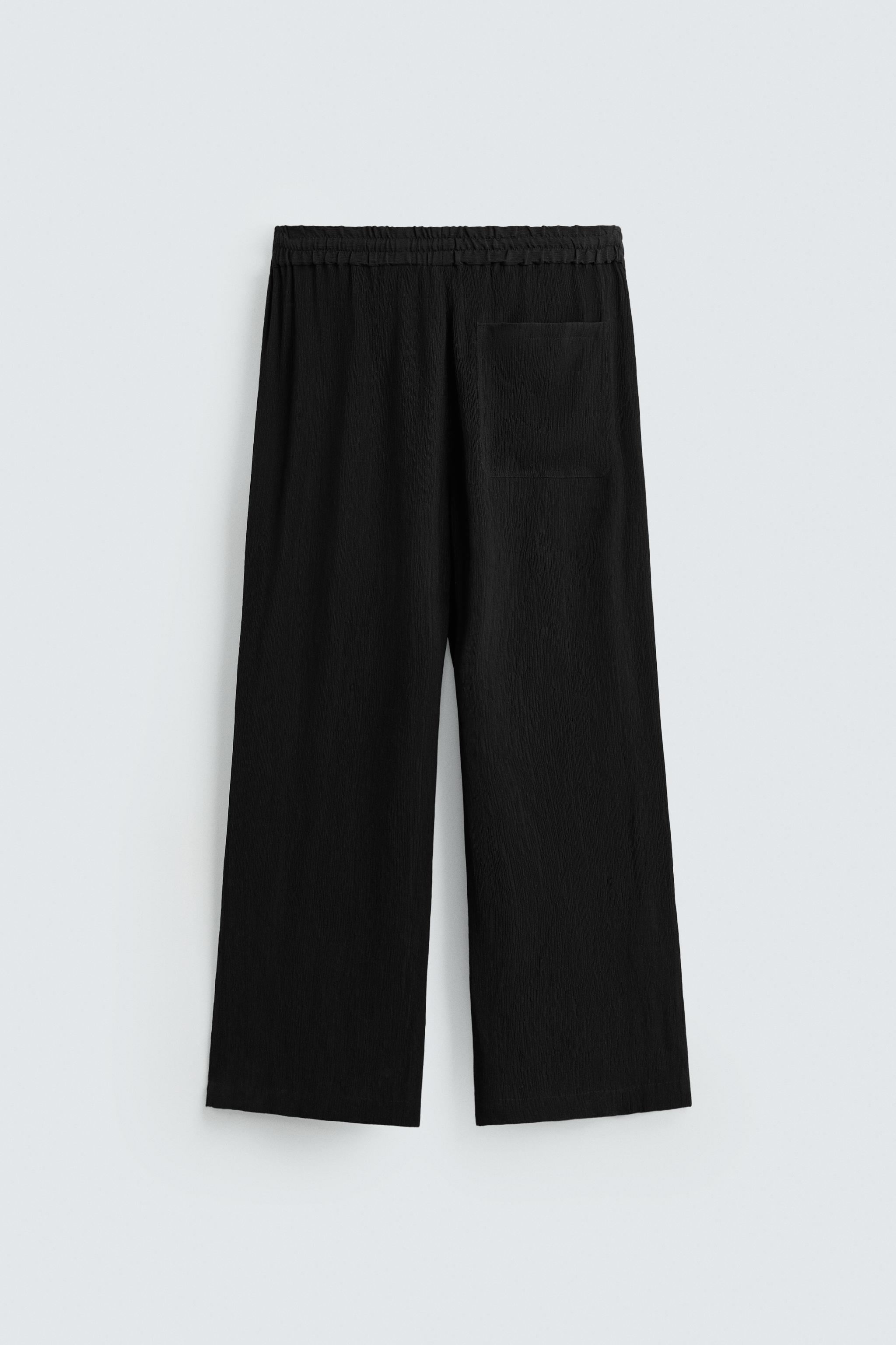 【ZARA】しわ加工入りパンツ マルサラ | 4387/030/172 しわ加工入りパンツ - マルサラ | ZARA Japan / 日本