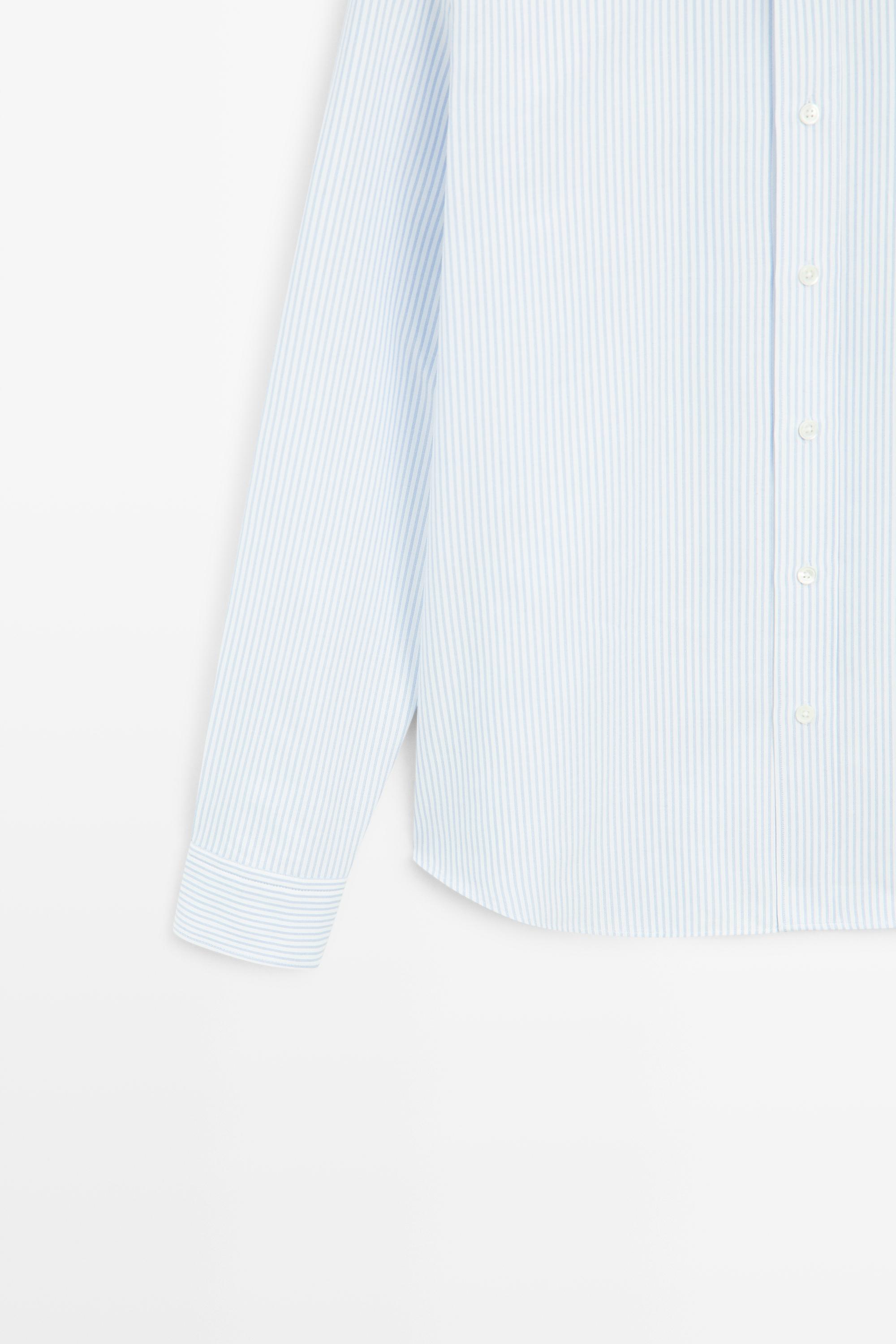 Chemise oxford regular fit à rayures