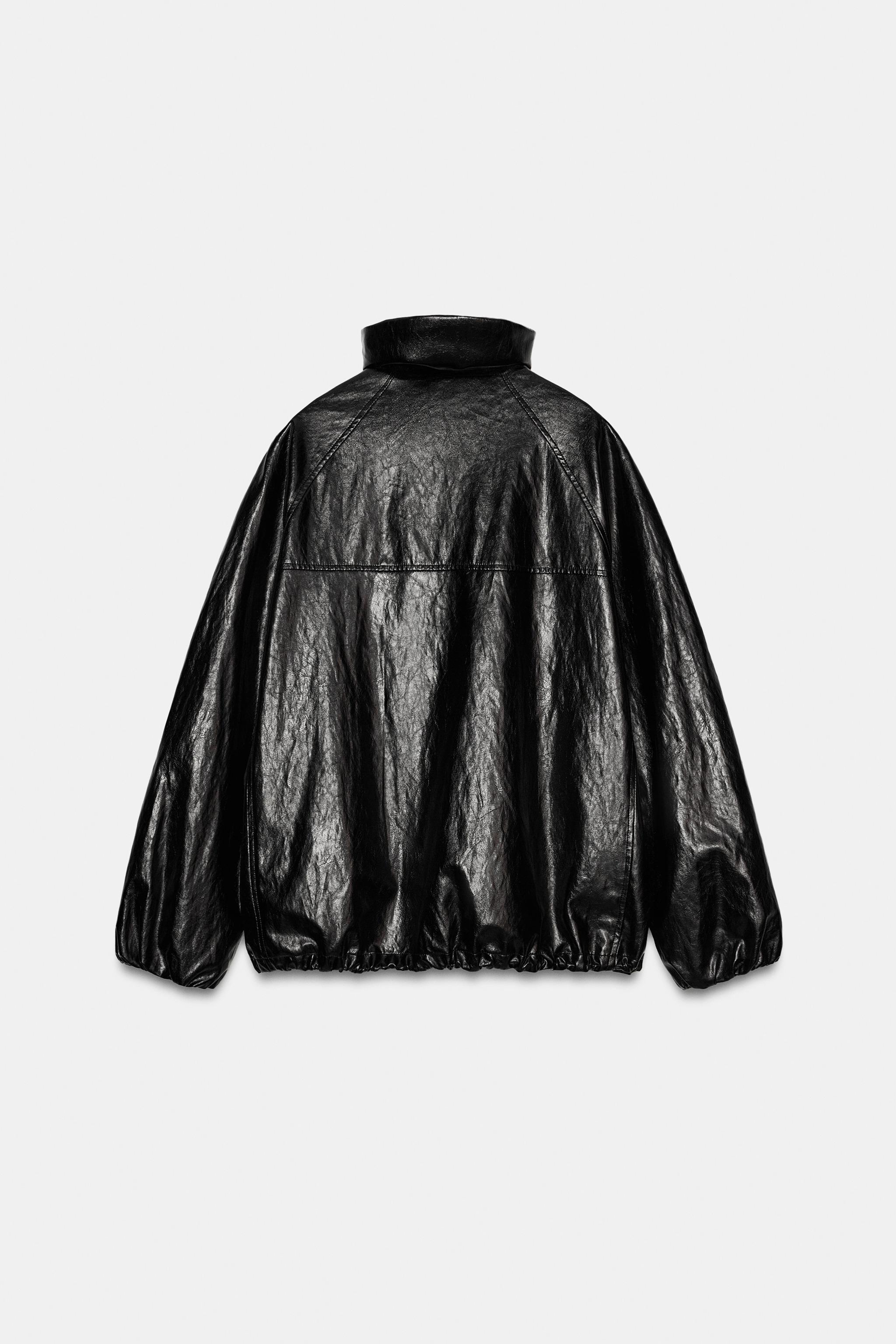 ZW COLLECTION BOMBER JACKET — Black